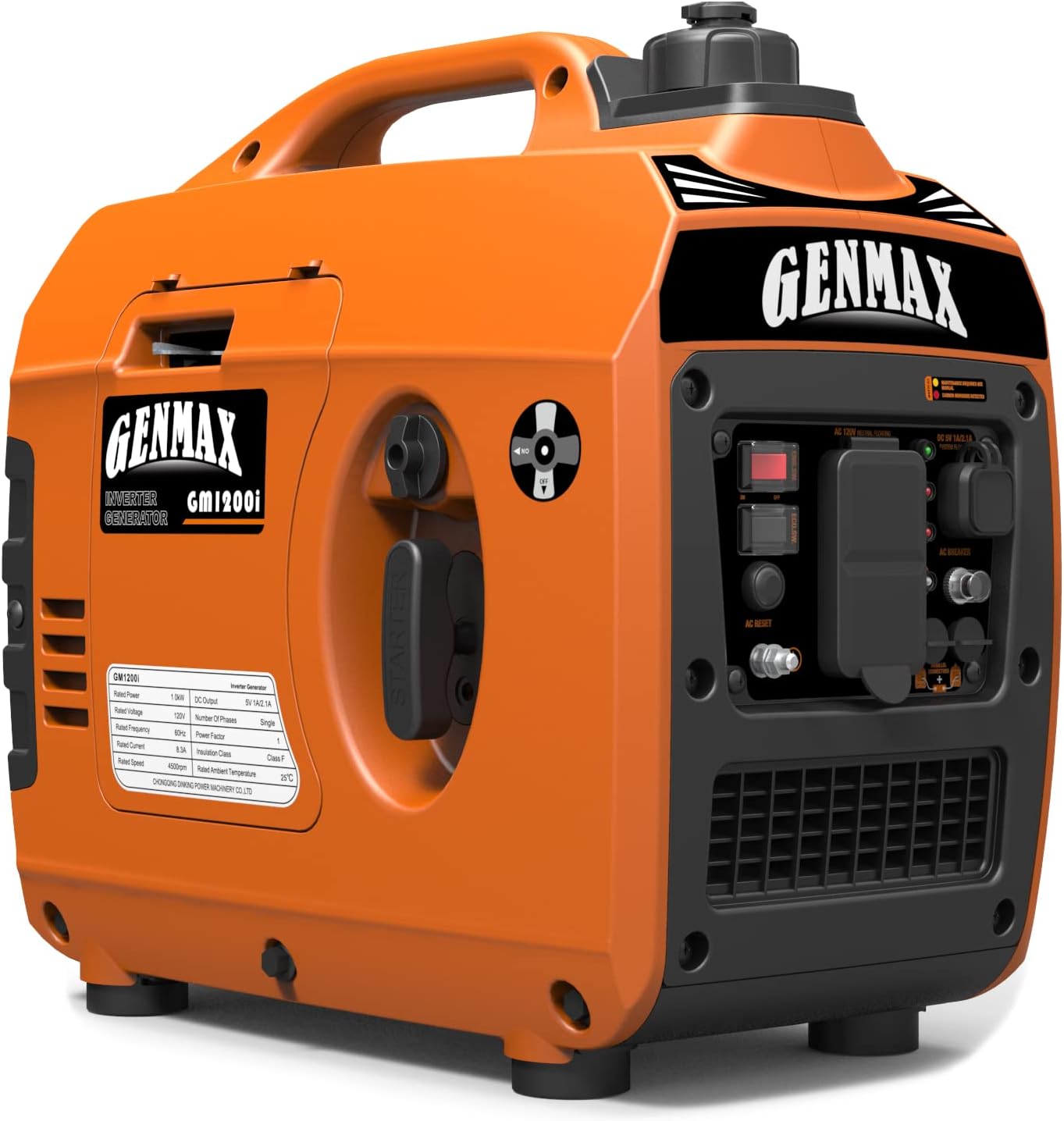 Generador Inversor Genmax GM1200i 1.000W