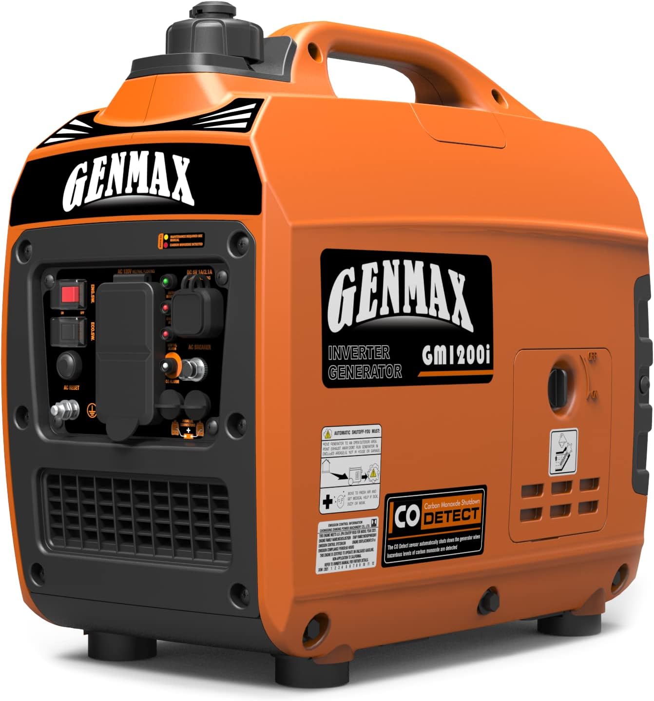 Generador Inversor Genmax GM1200i 1.000W