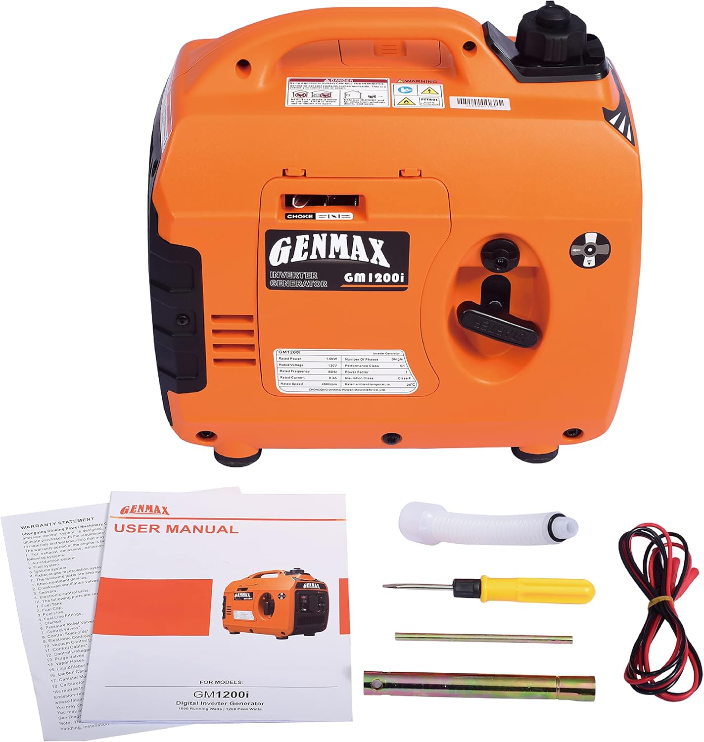 Generador Inversor Genmax GM1200i 1.000W