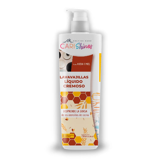 Lavavajillas Líquido Avena y Leche 750ML